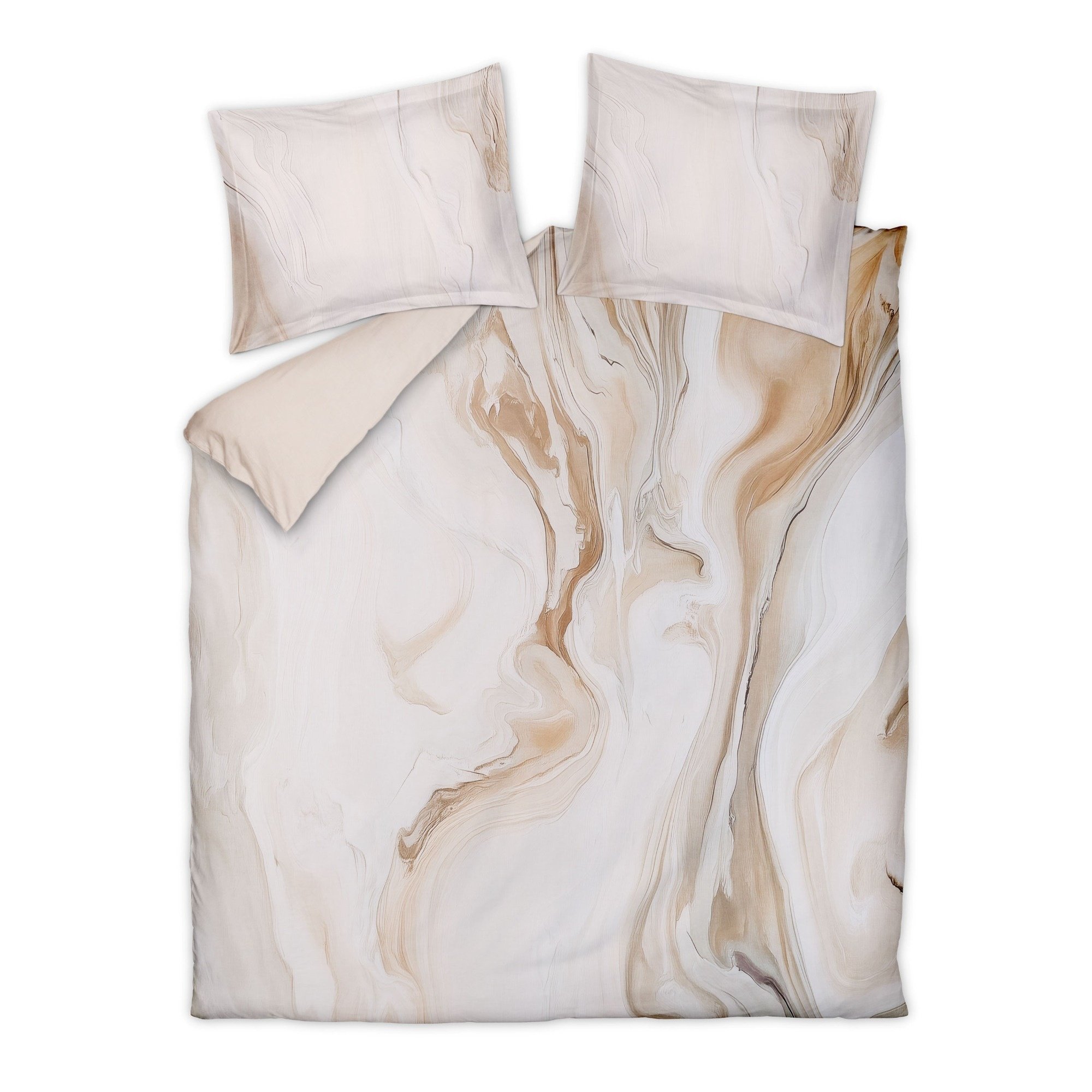 Housse de couette SANDSTONE Sable 140x220 cm
