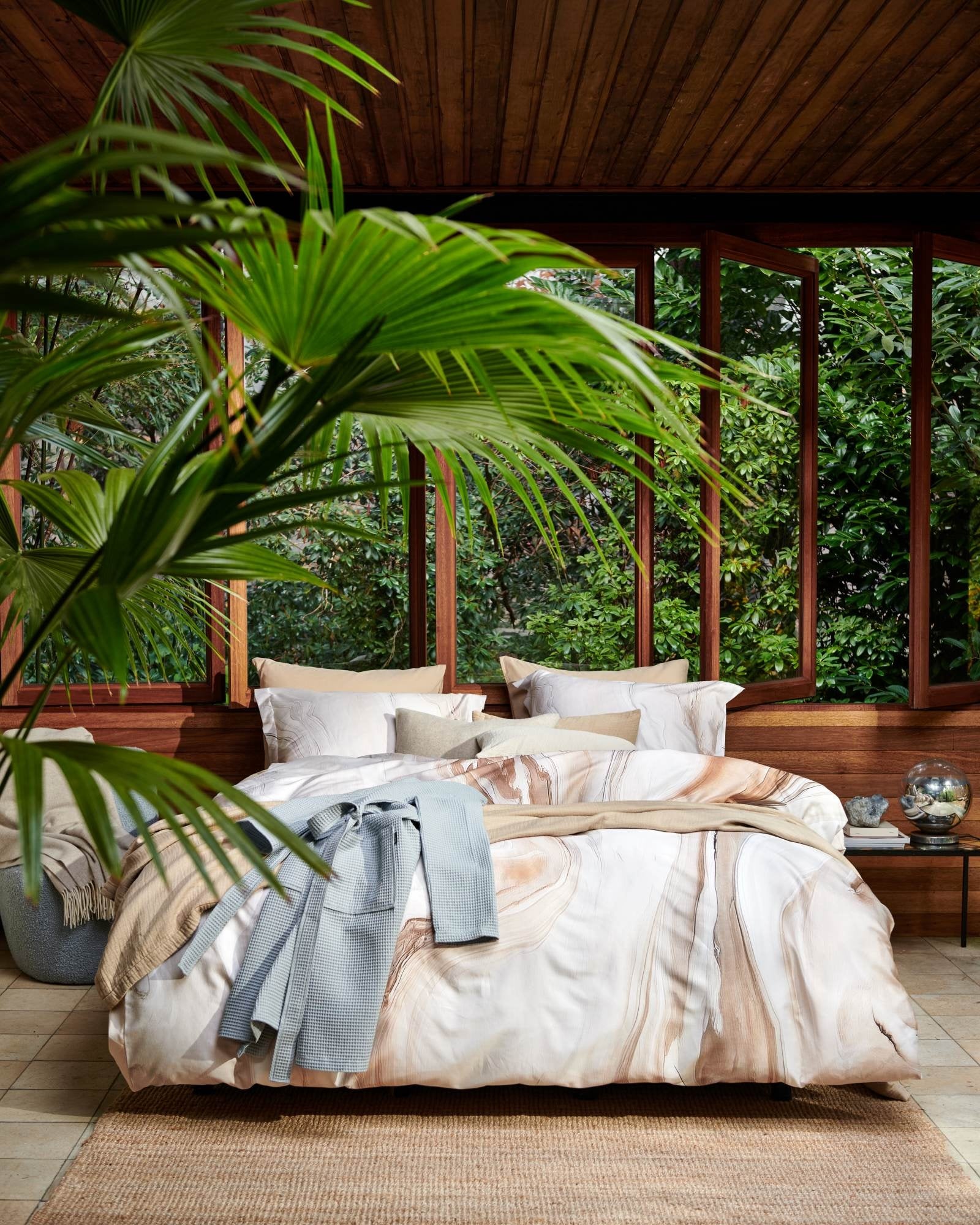 Duvet cover SANDSTONE Sand 200x220 cm