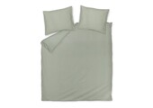 Housse de couette SATIN LUXE Vert fumé 200x220 cm