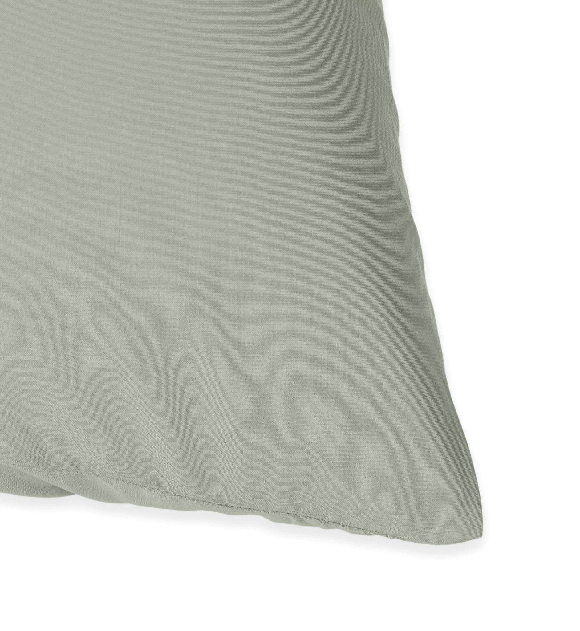 Housse de couette SATIN LUXE Vert fumé 140x220 cm