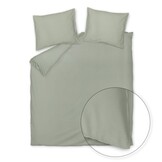 Housse de couette SATIN LUXE Vert fumé 140x220 cm