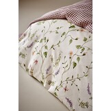 VIRELLA Housse de couette beige crème 140x220 cm