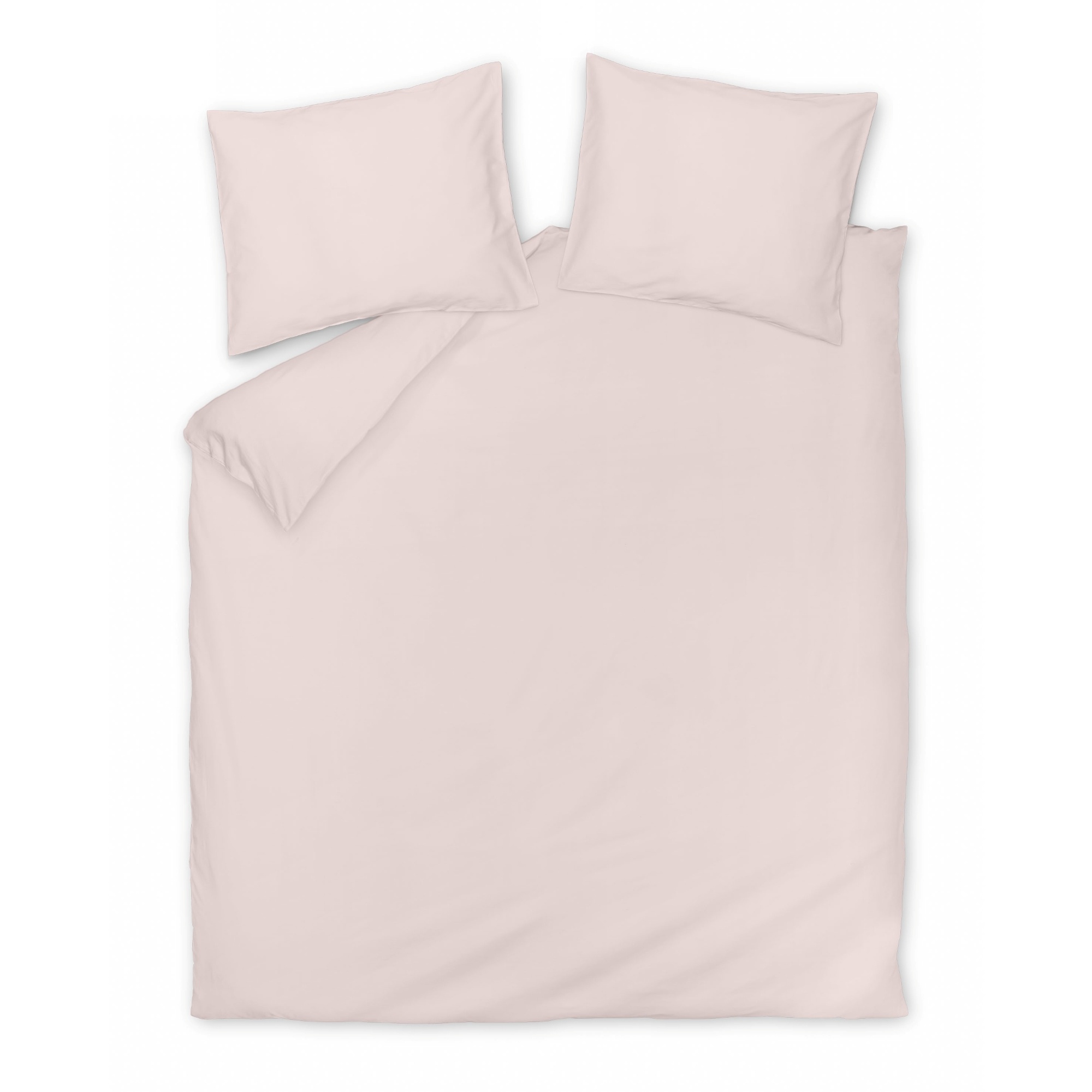 Housse de couette SATIN LUXE Rose sépia 140x220 cm