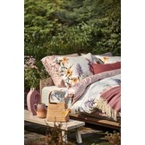 Housse de couette SATIN LUXE Rose sépia 240x220 cm