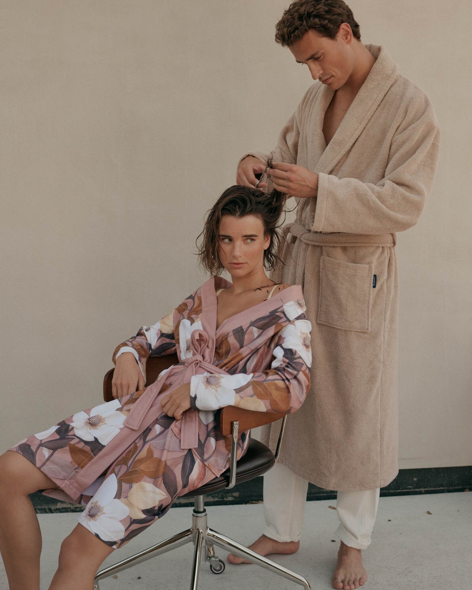 Vandyck ODILE bathrobe (BAGE26204)