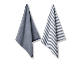 PURE KITCHEN textiles de cuisine Encre bleue