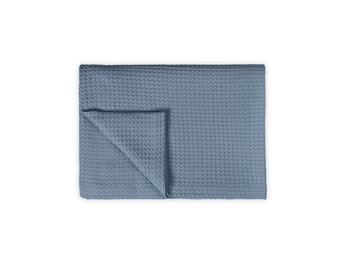 Couvre-lit piqué HOME, motif denim délavé, 270 x 250 cm