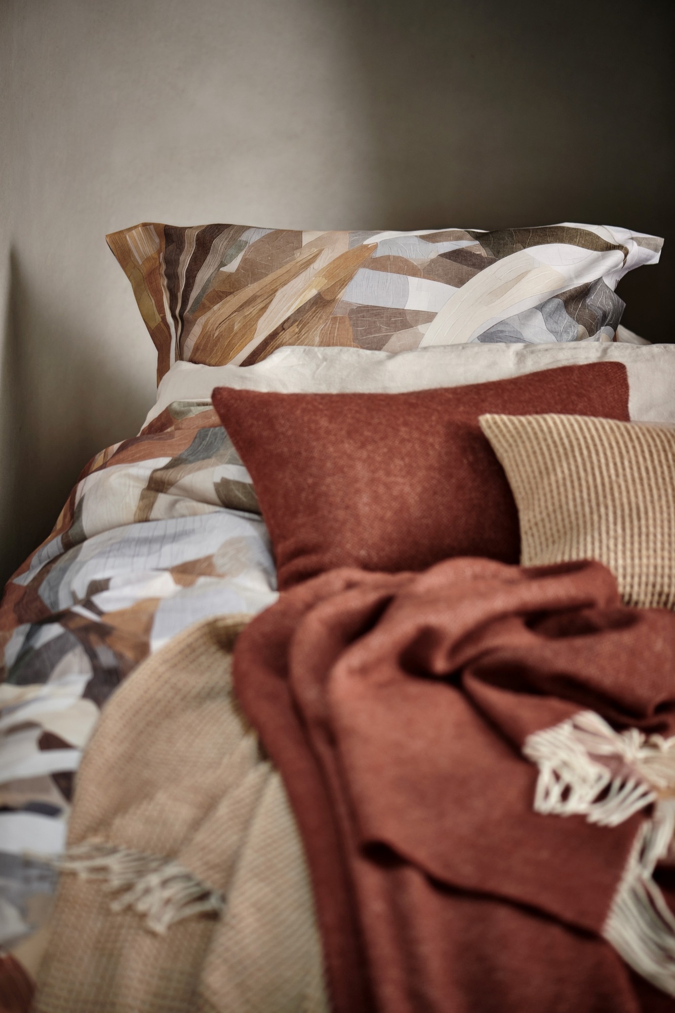 HOME BELLAVITA plaid Mocca 130x220 cm