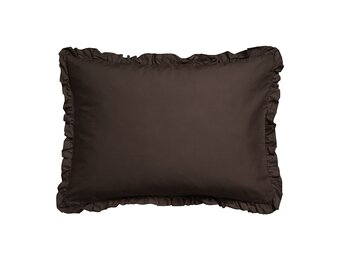 PURE 83 kussensloop Dark Truffle 40x55 cm