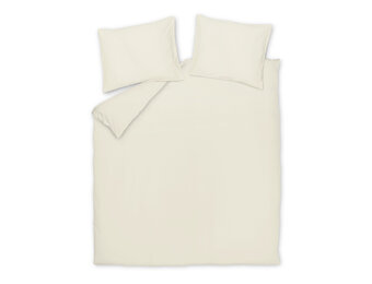 Duvet cover PURE FLOW Cream Tan 140x220 cm