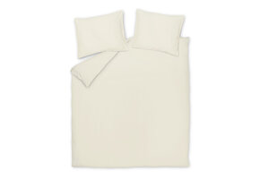 Housse de couette PURE FLOW Crème Beige 200x220 cm