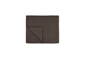 PURE 68 plaid/sprei 160x250 cm Dark Truffle (katoen)