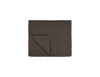 PURE 68 plaid/sprei 160x250 cm Dark Truffle (katoen)