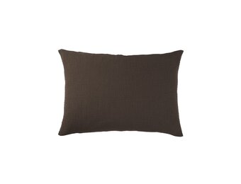 PURE 68 kussensloop 40x55 cm Dark Truffle (katoen)