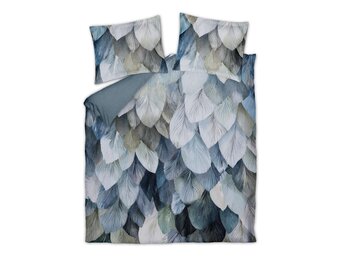 Dekbedovertrek DAWNPETAL Faded Denim 240x220 cm