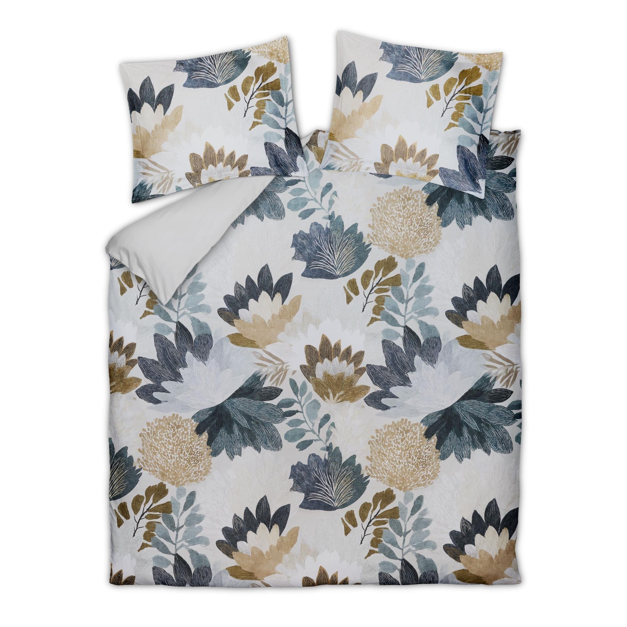 Dekbedovertrek ORGANIC GLOW Faded Denim 240x220 cm