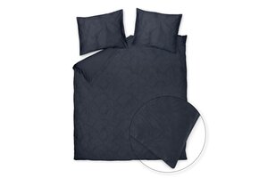 Housse de couette PURITY ALBA Bleu Encre 200x220 cm