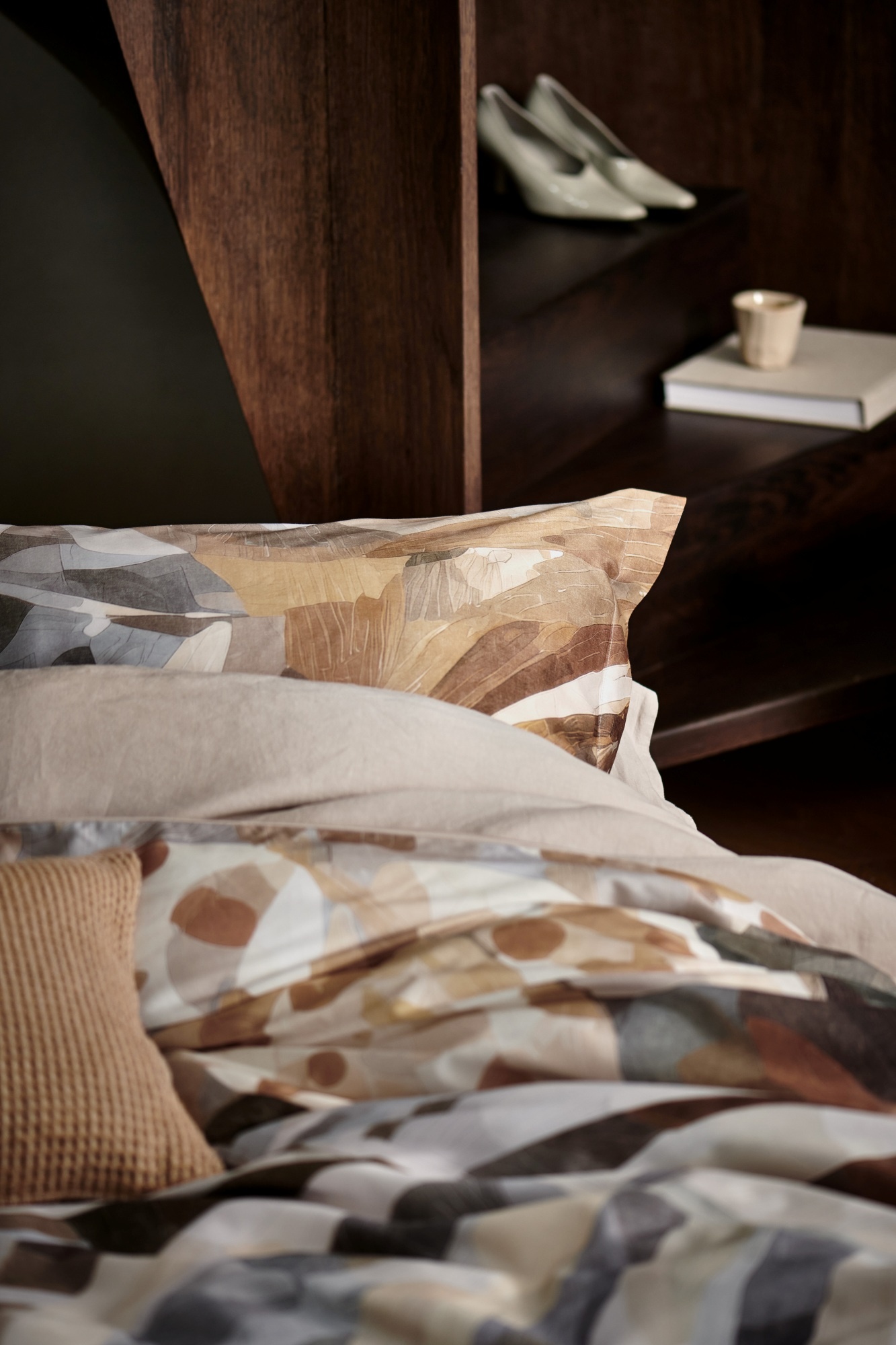 WASHED COTTON duvet cover 240x220 cm Linen (cotton)