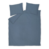 WASHED COTTON duvet cover 140x220 cm Faded Denim (cotton)