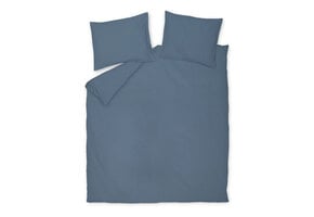 Housse de couette en coton lavé 200x220 cm Denim délavé (coton)