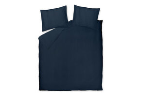 Housse de couette PURE 84 Bleu Encre 140x220 cm
