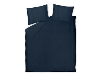 Housse de couette PURE 84 Bleu Encre 140x220 cm