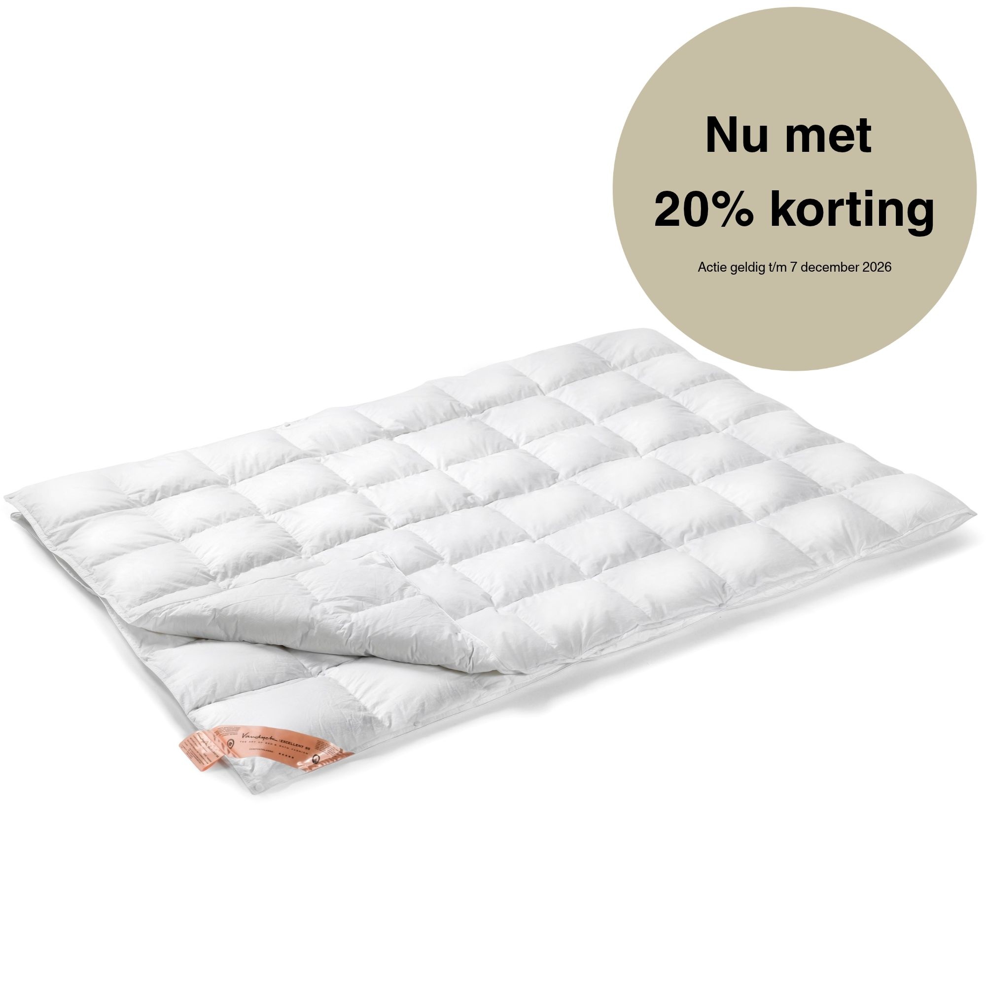 Couette 4 saisons 95% duvet EXCELLENT Duo (BE004 518)