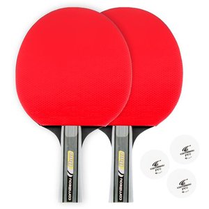 Table tennis bat set Cornilleau Sport duo suit red