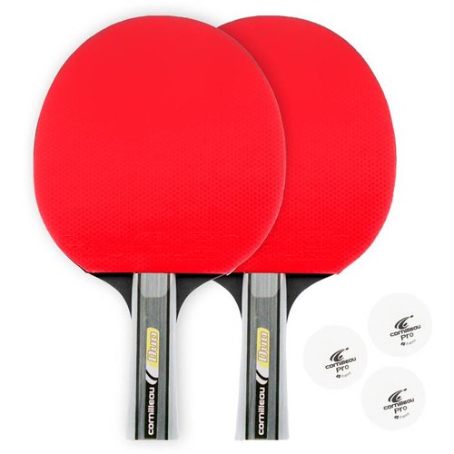 CORNILLEAU Table tennis bat set Cornilleau Sport duo suit red