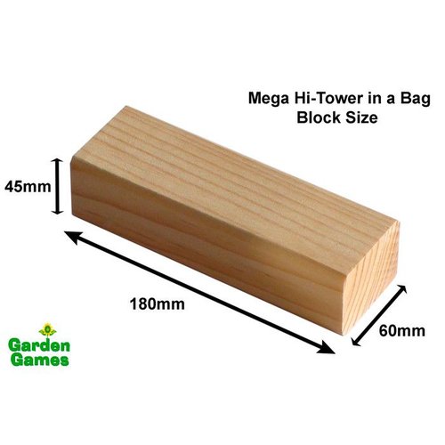 Van den Broek biljarts Leje af Mega Hi-Tower (Timber) XL