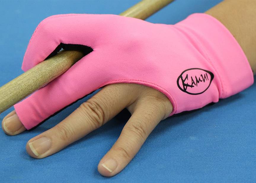 Kamui PINK glove Van den Broek billiards