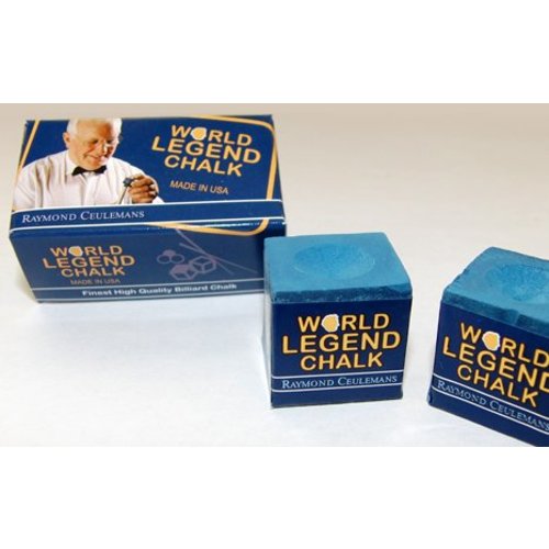 Ceulemans Ceulemans billiard chalk 2 pieces blue