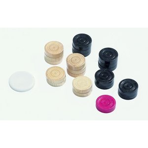 Carrom speelstukken set 31 x 8 mm