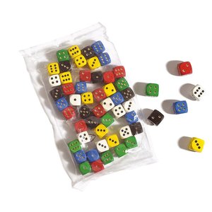 PHILOS trä tärningar 16mm 50st trä tärningar 16mm 50st