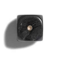 Philos parelmoer zwart dobbelstenen 12mm 36st. PHILOS Philos parelmoer zwart dobbelstenen 12mm 36st.