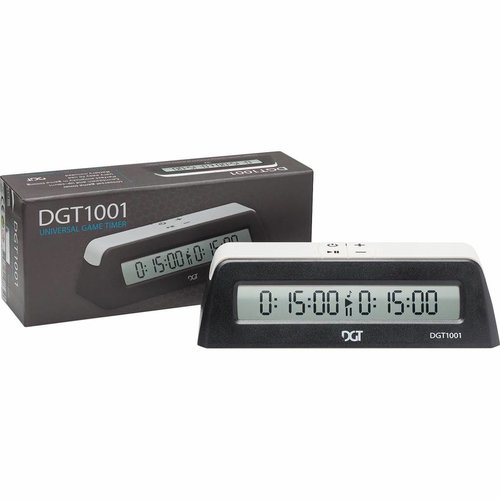 DGT DGT 1001 digital chess clock black/white