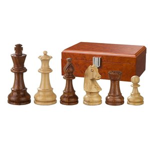 Chess pieces Sigismund 83mm weighted