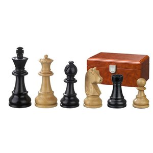 Sjakkbrikker Ludwig XIV vektet 65 mm