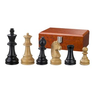 Schackpjäser Ludwig XIV vägda 90 mm
