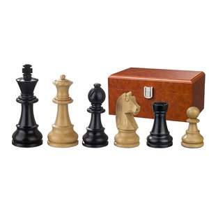 Schackpjäser Ludwig XIV 110mm viktade