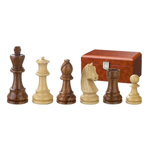 Chess pieces Artus 65mm double weighted