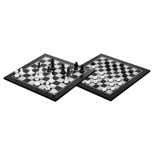 PHILOS Philos houten schaak-dam set 40x40 cm