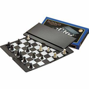 travel chess set magnetic pouch