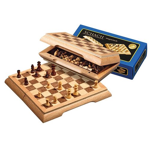 Philos travel chess set magnetic, 17mm field PHILOS Philos travel chess set magnetic, 17mm field