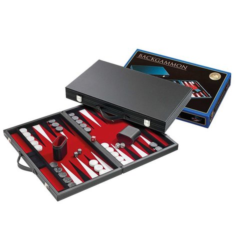 PHILOS Philos Backgammon red medium 38x23.5cm