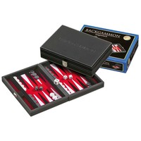 PHILOS Philos Backgammon Tinos klein rood 23x16.5cm