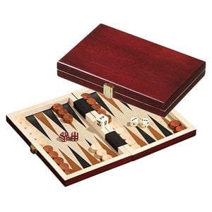 Backgammon Peleponnes mini 19.5x12.5cm