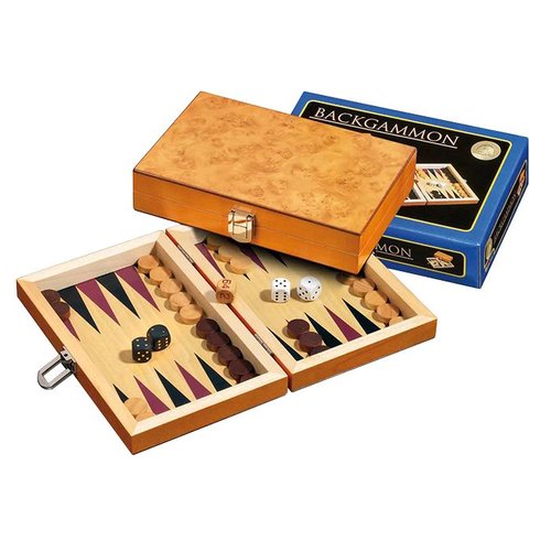 PHILOS Philos Backgammon Korinth mini 19.5x12.5cm