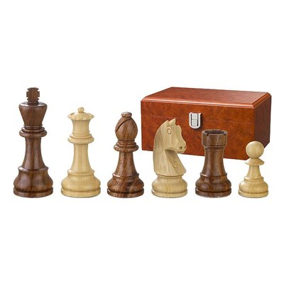 Philos Artus 95 mm dobbeltvægtede skakbrikker