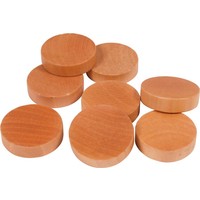 JAKKOLO Sjoelbak schijven - 30 stuks -  diameter 50 mm